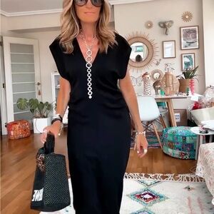 ZARA dress with knotted front dress